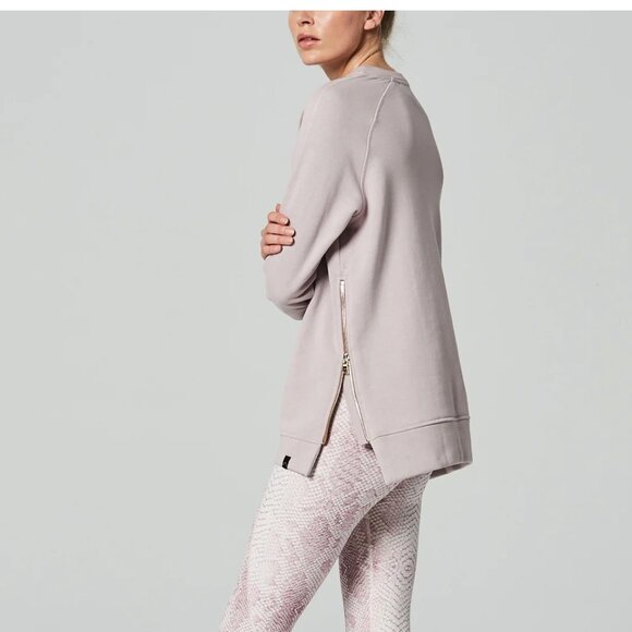 VARLEY Manning Sweat Sepia Rose Pullover Sweater Sweatshirt Size Mediun - Picture 9 of 9